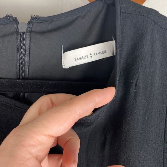 SAMSOE & SAMSOE | Pineau Dress Black G210 - Picture 5 of 6